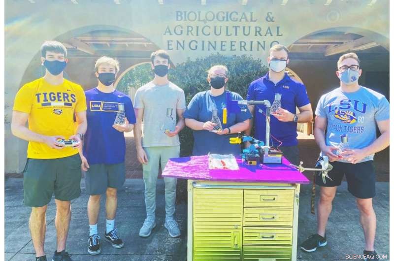 LSU Biological and Agricultural Engineering Seniors Innovate Robotic Arm for Crawfish Harvesting