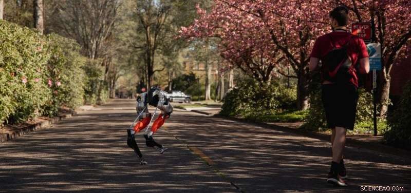 Cassie the Bipedal Robot Achieves Historic 5K Run in 53 Minutes