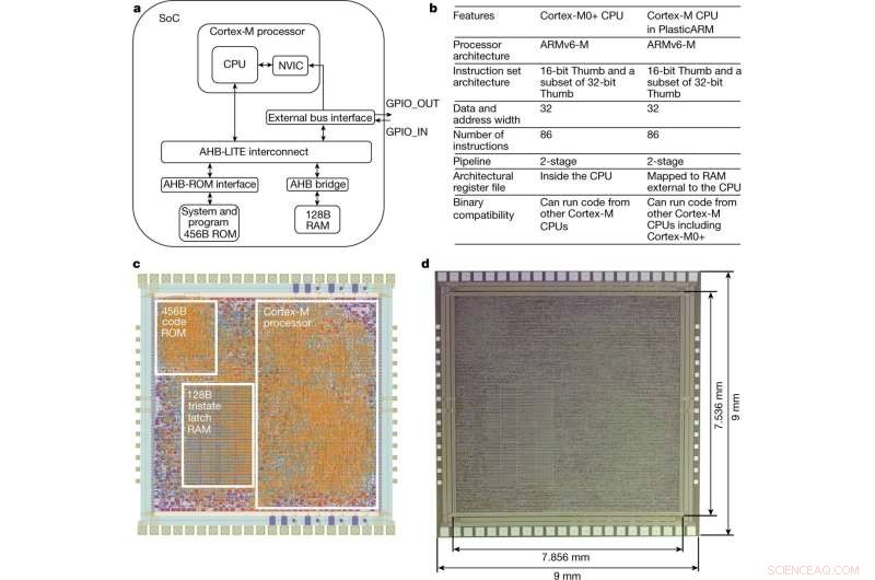 PlasticARM: The Flexible 32-Bit Microprocessor Revolutionizing Smart Integrated Systems