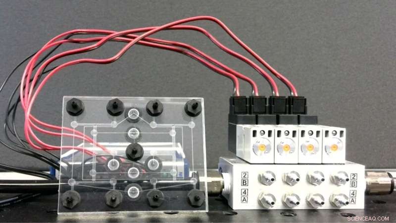 Air-Powered Memory Enables Precise Control of Soft Robots