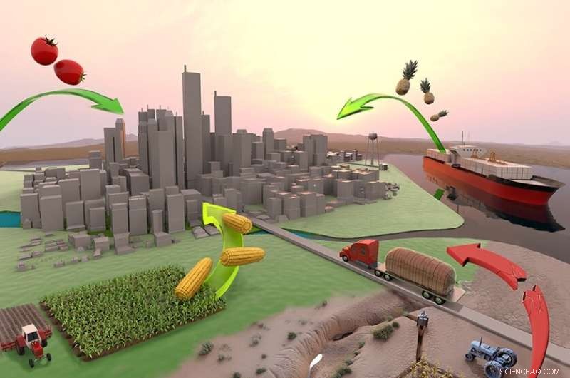 Nature-Inspired Supply Chain Diversity: Key to Urban Food Security