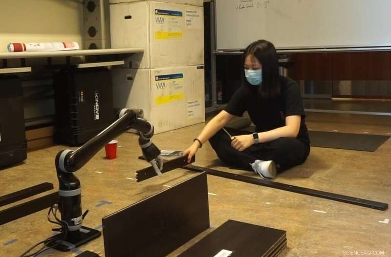 USC Robot Anticipates Needs for Effortless IKEA Furniture Assembly