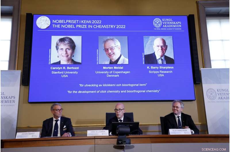 2022 Nobel Prize in Chemistry Awarded for Click Chemistry Breakthroughs