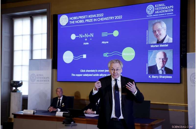 2022 Nobel Prize in Chemistry Awarded for Click Chemistry Breakthroughs