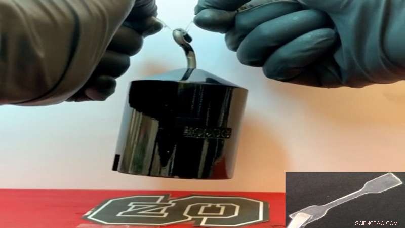 Breakthrough Ionogel Material Achieves Unprecedented Toughness and Stretchability