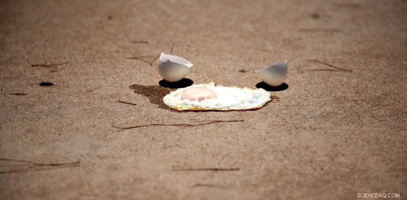 Can You Fry an Egg on a Hot Footpath? A Scientific Analysis