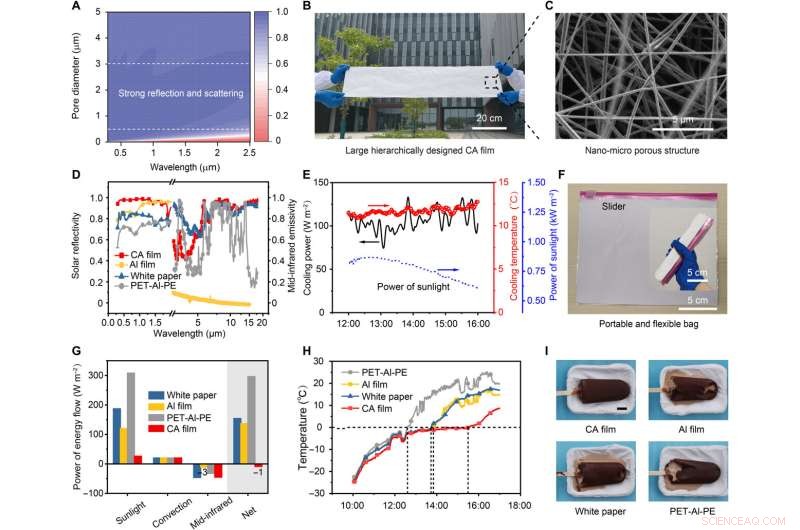 Radiative Cooling Innovation: Passive Ice Protection from Sunlight for Food Storage and Glacial Conservation