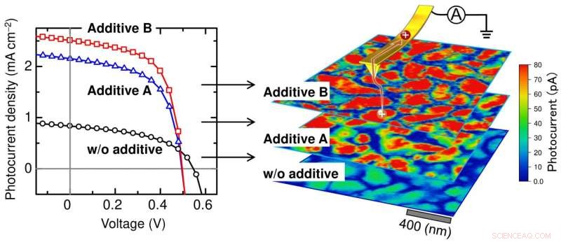 Boosting Polymer Solar Cell Efficiency: Nanoscale Analysis of Solvent Additive Impacts