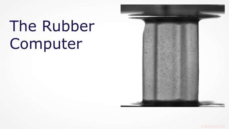 Corrugated Rubber Functions as Simple Computer in PNAS Study