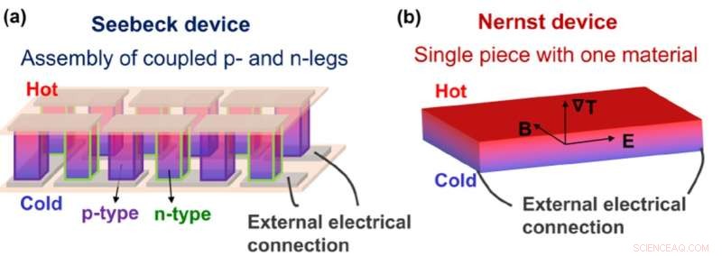 Antiferromagnet-Enabled Thermoelectric Device Efficiently Converts Waste Heat to Electricity
