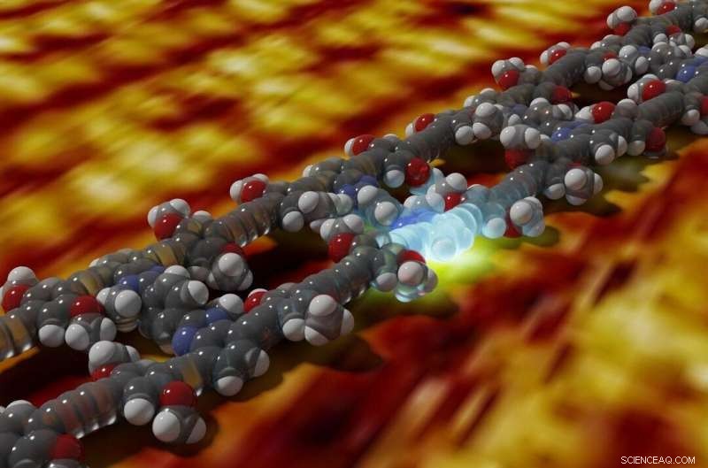 Scientists Engineer Molecular Ladders for Rapid Energy Transport