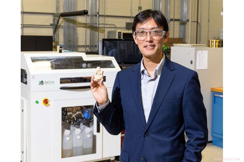 Oak Ridge Lab s Novel Polymer Delivers Super Strength to 3D-Printed Sand