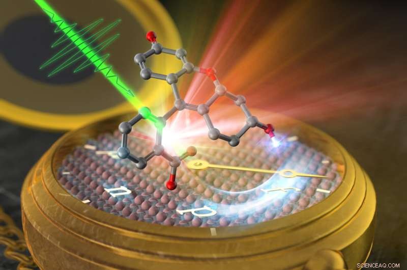 Femtosecond Laser Reveals Proton Transfer from Dye to Titania Surface for Photocatalysis