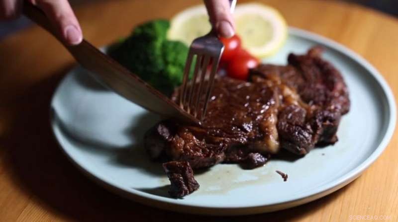Scientists Develop Sustainable Hardened Wood Knives That Slice Steak