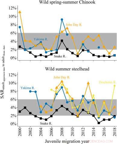 Lower Snake River Dam Breach Expected to Boost Native Fish Recovery, New Study Finds