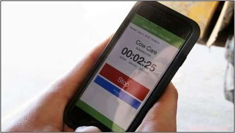 How Irish Dairy Farmers Allocate Their Time: Insights from a Smartphone Tracking Study