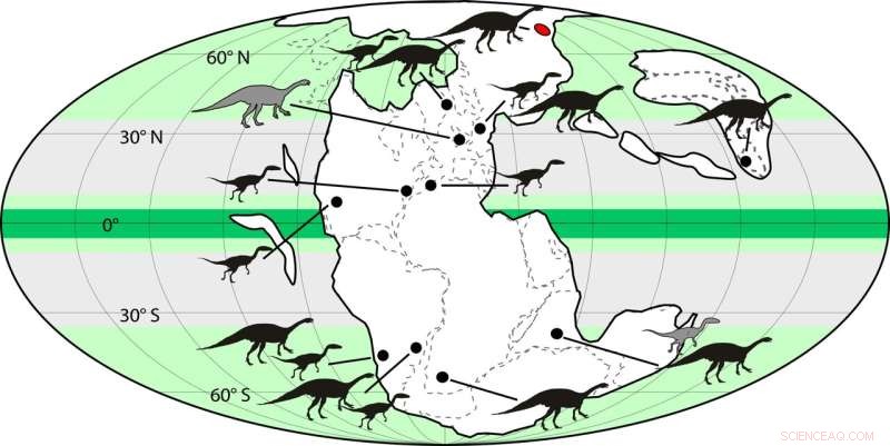 New Study Reveals Dinosaurs Thrived in Cold, Not Warm, During Triassic-Jurassic Extinction