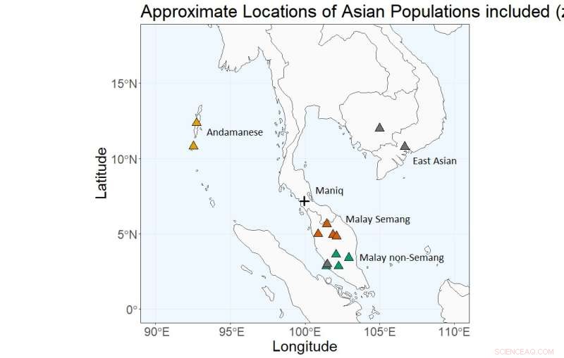 Genetic Diversity of the Maniq Hunter-Gatherers in Southern Thailand