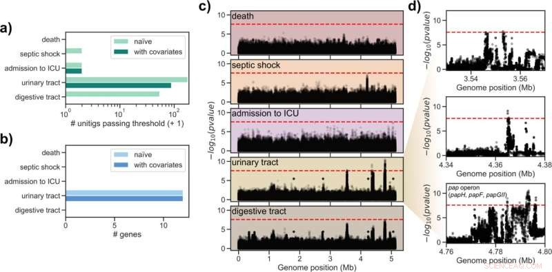Intestinal Microbe Pathogenesis: Genome-Wide Association Analysis