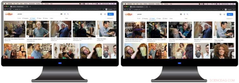 Study Reveals Gender Bias in Search Algorithms: Impact on Users