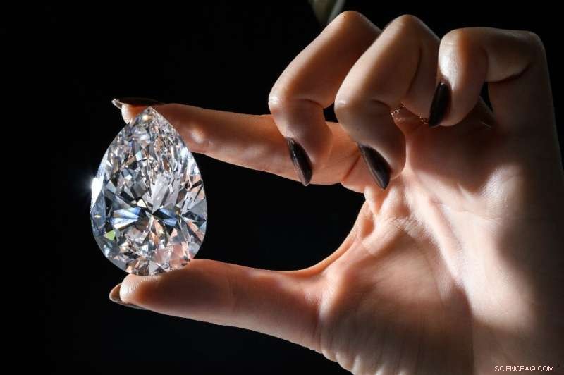The Rock: World s Largest White Diamond Sells for $21.9 Million