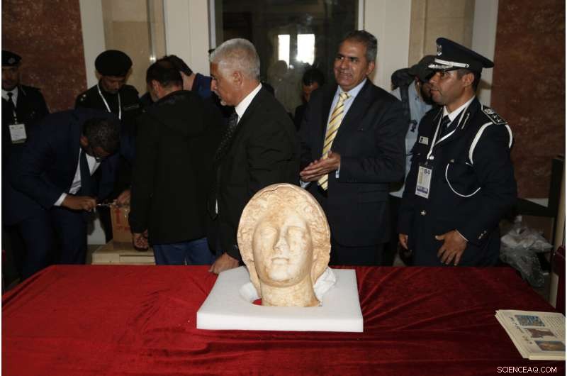 US Returns Smuggled Ancient Artifacts to Libya, Boosting Heritage Protection