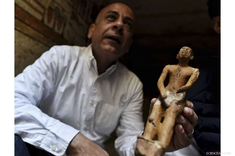 Newly Discovered Ancient Tombs Unearthed in Saqqara, Egypt