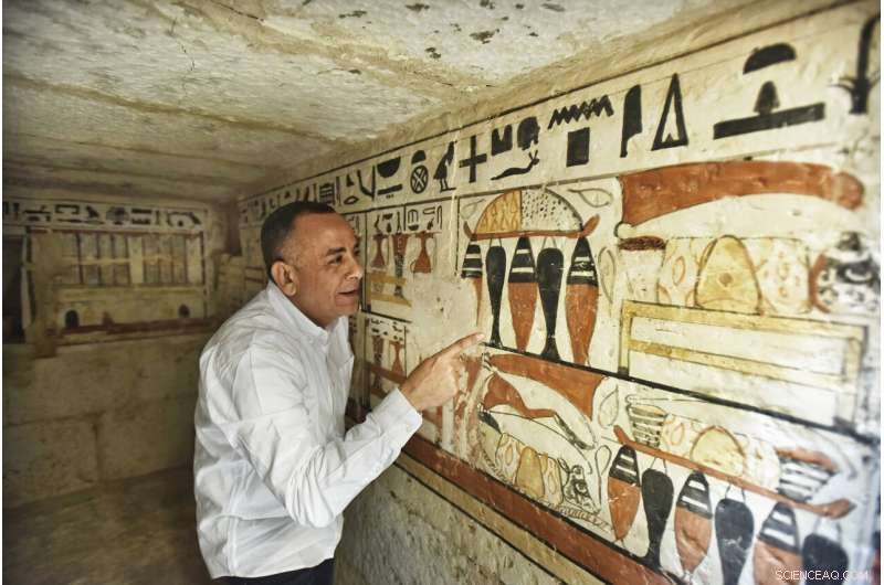 Newly Discovered Ancient Tombs Unearthed in Saqqara, Egypt