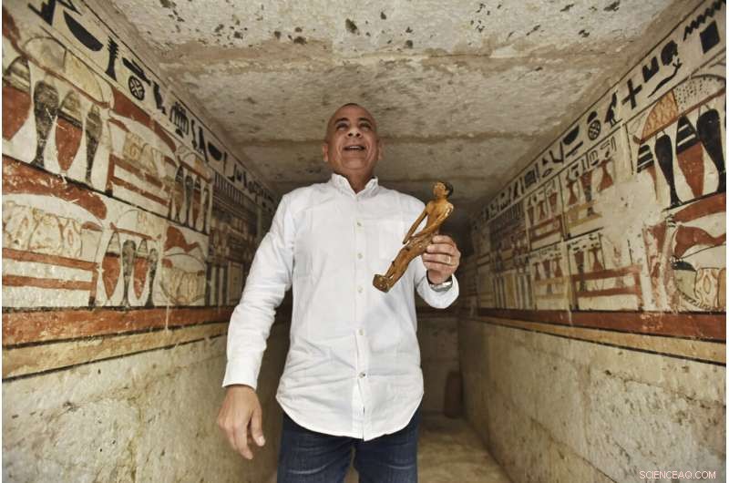 Newly Discovered Ancient Tombs Unearthed in Saqqara, Egypt
