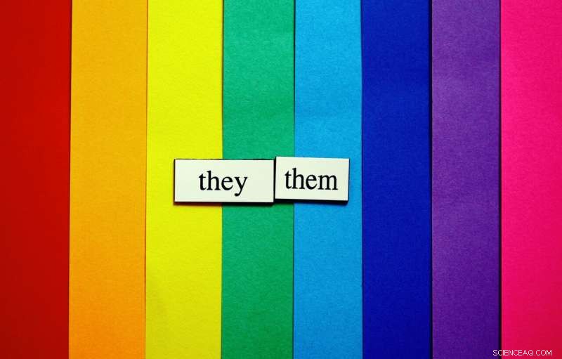 Pronoun Usage in Academic Publications: A Study on  They/Them  Pronouns