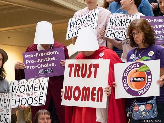 Georgia Abortion Ban: From Clicktivism to Action – Study Reveals Shift in Protester Strategies