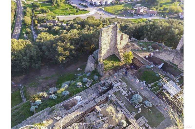 Ancient Helmets and Temple Ruins Unearthed in Southern Italy