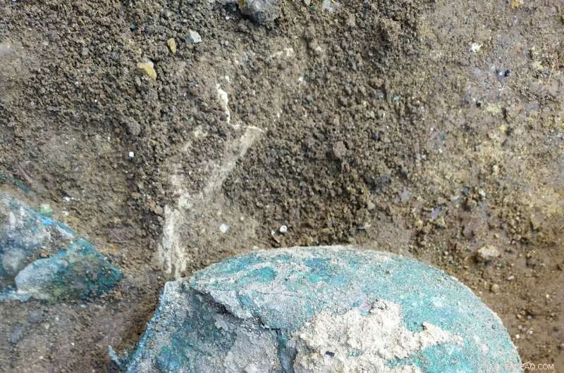 Ancient Helmets and Temple Ruins Unearthed in Southern Italy
