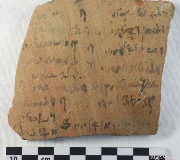 Ancient Egyptian Pottery Sherds Reveal Daily Life & Administrative Records