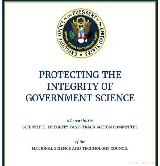 Protecting Integrity in Government Science: New Report by Scientific Integrity Task Force