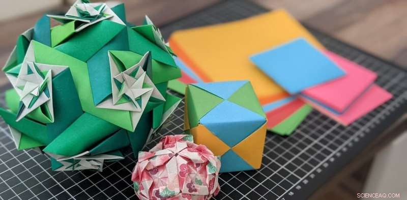Origami & Math: Exploring Mathematical Concepts Through Paper Folding