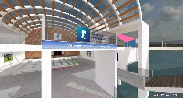 Building a Metaverse for Education: A VR Experience for University Students