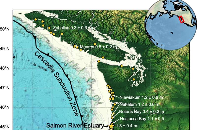 Tsunami Deposits Reveal Insights into Cascadia Earthquake Models