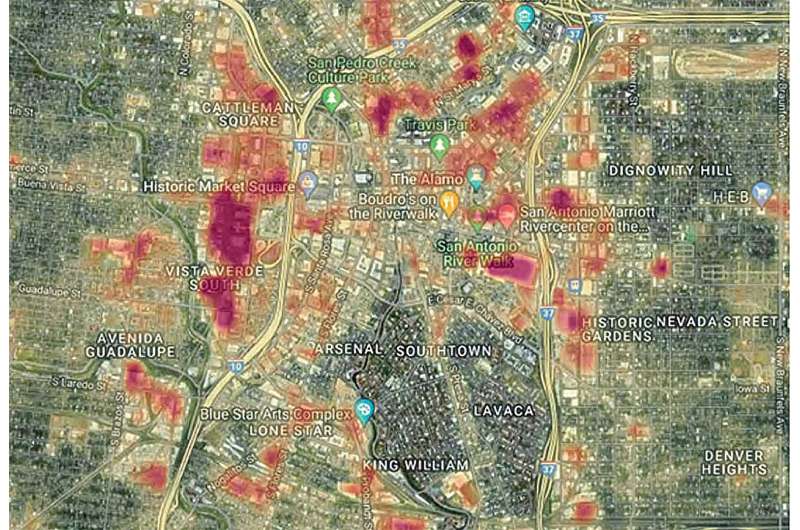 San Antonio Urban Heat Island Analysis Tool: Mitigating Heat Risks