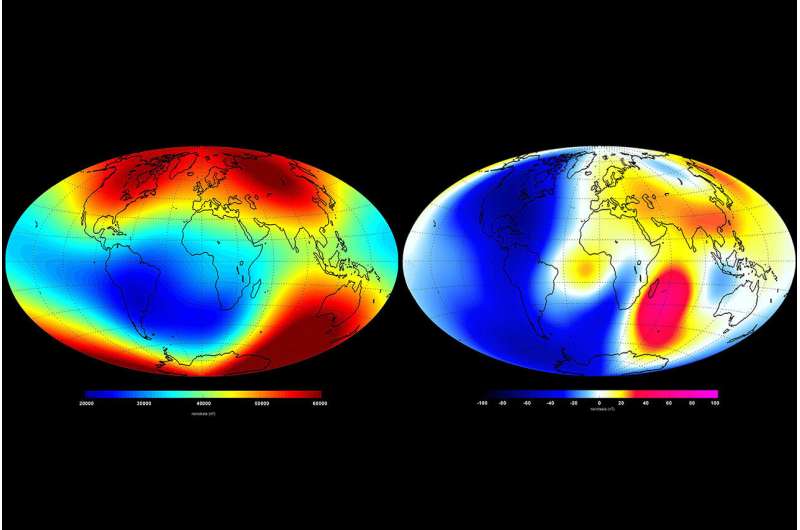 Earth s Magnetic Field Disruptions Impact Polar Navigation