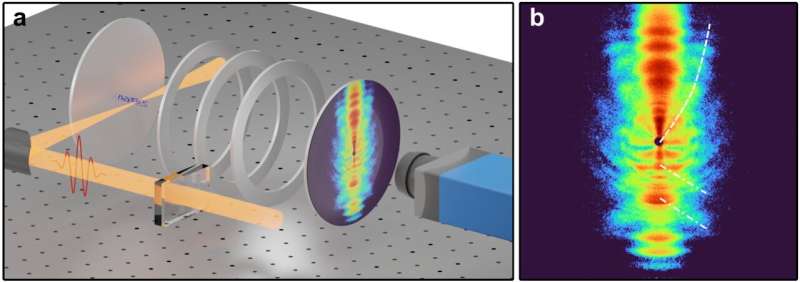 Ultrafast Imaging Reveals Dual Holographic Patterns in Molecular Nitrogen