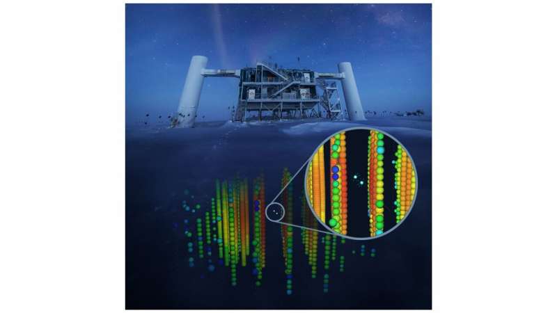 IceCube Observatory Detects Seven Potential Tau Neutrino Signals in Antarctic Ice