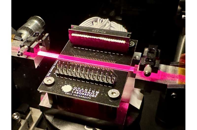 RMIT Scientists Develop Reprogrammable Light-Based Processor for Quantum Computing