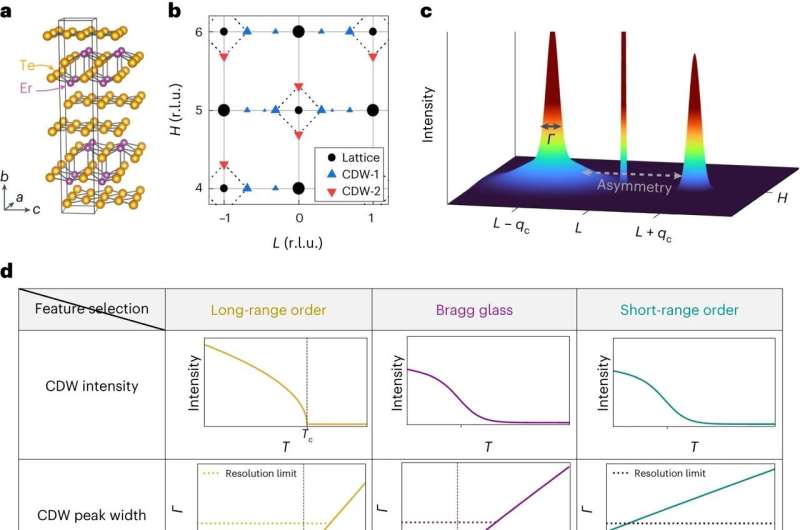 Machine Learning Reveals Novel Bragg Glass Phase in Pd-ErTe3