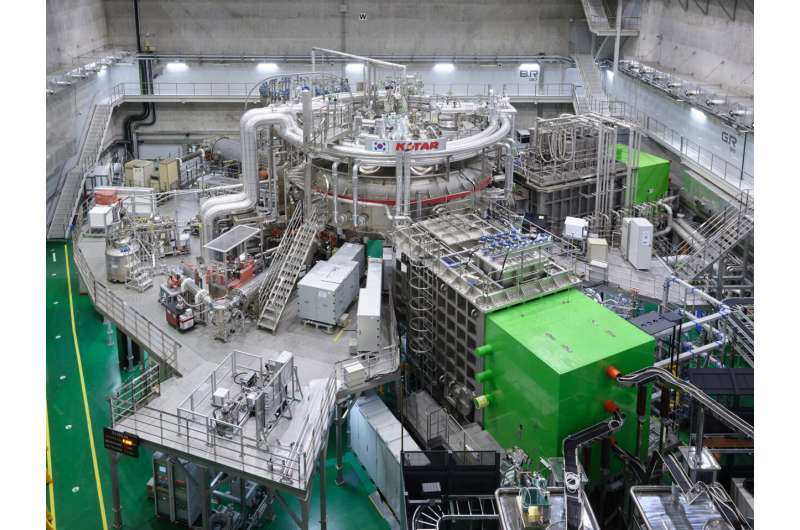 KSTAR Fusion Reactor Achieves Long-Pulse Operation with Divertor Upgrades