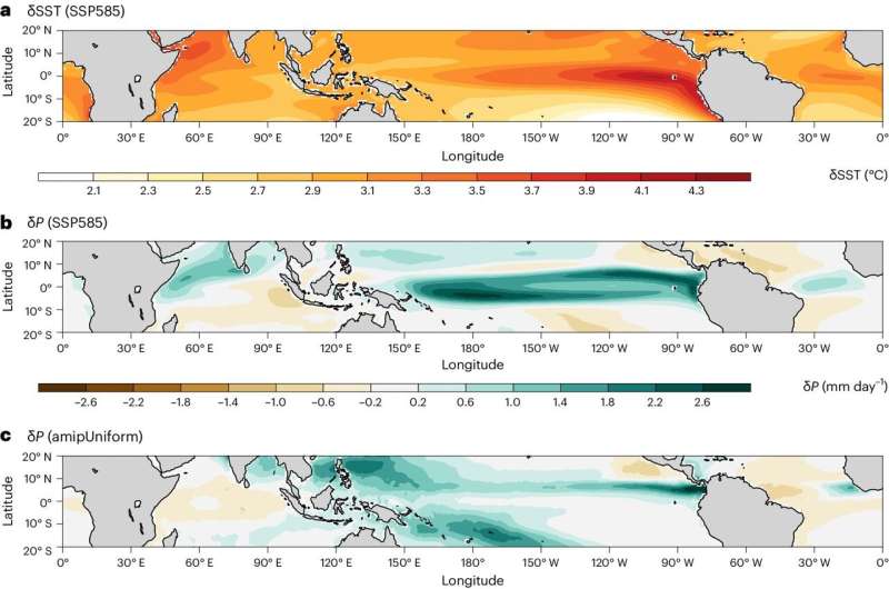 Hydrological Sensitivity & Global Rainfall: CMIP6 SSP585 Simulation Analysis