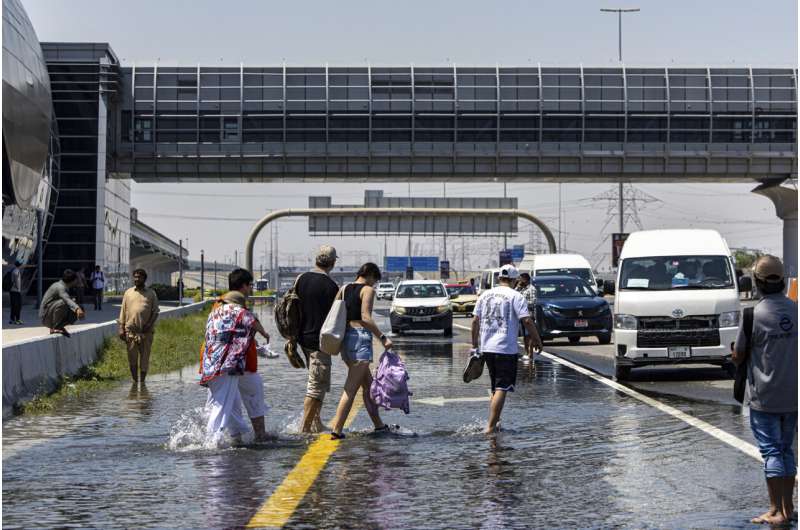 Climate Change Likely Intensified Dubai Flooding: New Report