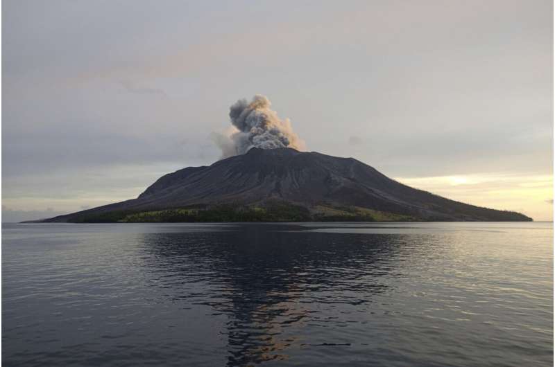 Mount Ruang Eruption: Over 2,100 Evacuated in Indonesia