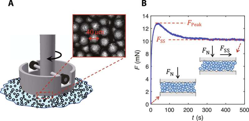 Laboratory Experiments on Induced Earthquakes and Granular Flow