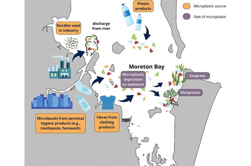 Microplastic Pollution in Moreton Bay: Study Reveals 7,000 Tons